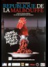 affiche du film REPUBLIQUE DE LA MALBOUFFE