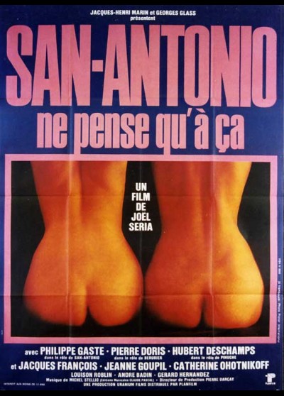 SAN ANTONIO NE PENSE QU'A CA movie poster