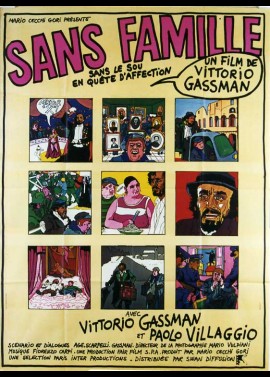 affiche du film SANS FAMILLE SANS LE SOUS EN QUETE D'AFFECTION