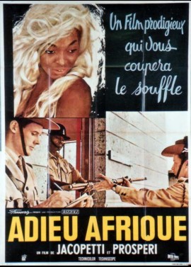 affiche du film ADIEU AFRIQUE