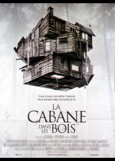 affiche CABANE DANS LES BOIS (LA) Drew Goddard - CINESUD affiches cinma