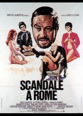 affiche du film SCANDALE A ROME
