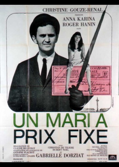 UN MARI A PRIX FIXE movie poster