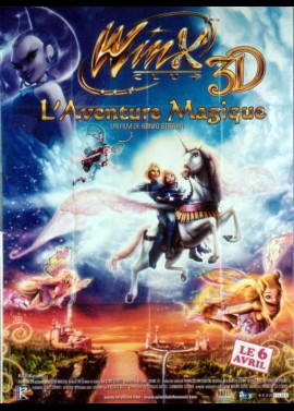 affiche du film WINX CLUB 3D L'AVENTURE MAGIQUE