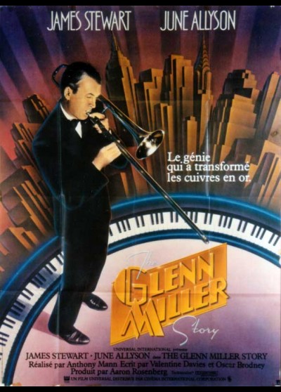 GLENN MILLER STORY (THE) movie poster