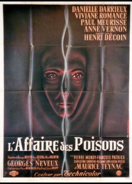 affiche du film AFFAIRE DES POISONS (L')