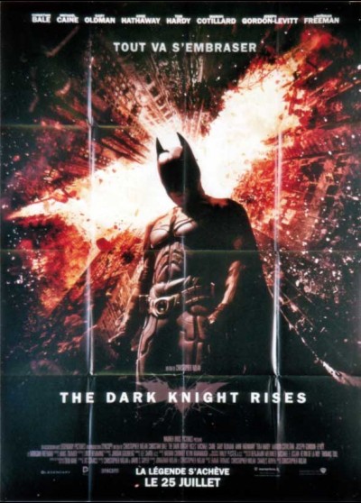 DARK KNIGHT RISES (THE) movie poster
