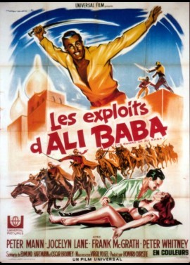 affiche du film EXPLOITS D'ALI BABA (LES)