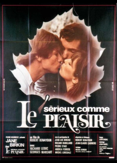 affiche du film SERIEUX COMME LE PLAISIR