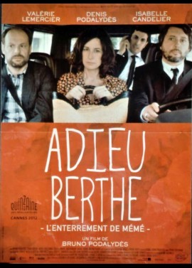 ADIEU BERTHE L'ENTERREMENT DE MEME movie poster