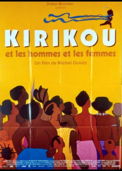 affiche du film KIRIKOU ET LES HOMMES ET LES FEMMES