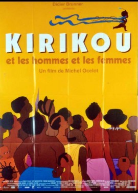 affiche du film KIRIKOU ET LES HOMMES ET LES FEMMES