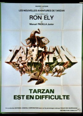 affiche du film TARZAN EST EN DIFFICULTE