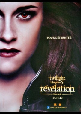 affiche du film TWILIGHT CHAPITRE 5 REVELATION 2EME PARTIE