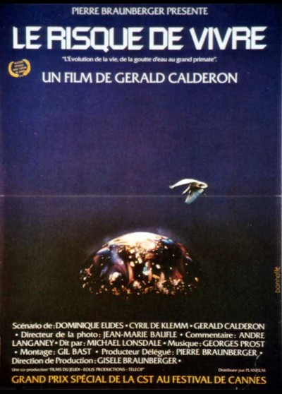 RISQUE DE VIVRE (LE) movie poster