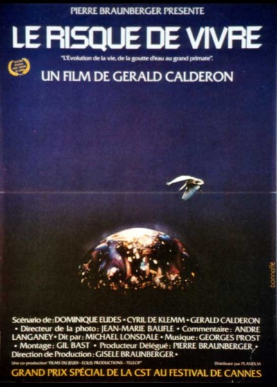 RISQUE DE VIVRE (LE) movie poster