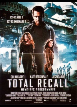 affiche du film TOTAL RECALL MEMOIRES PROGRAMMEES