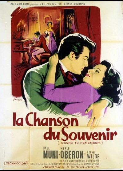 affiche du film CHANSON DU SOUVENIR (LA)