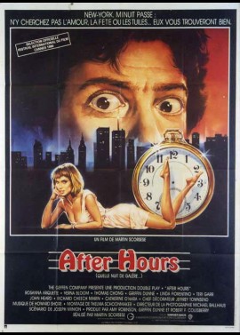 AFTER HOURS movie poster