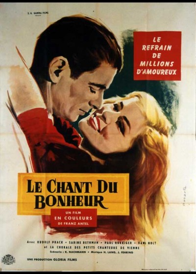 affiche du film CHANT DU BONHEUR (LE)