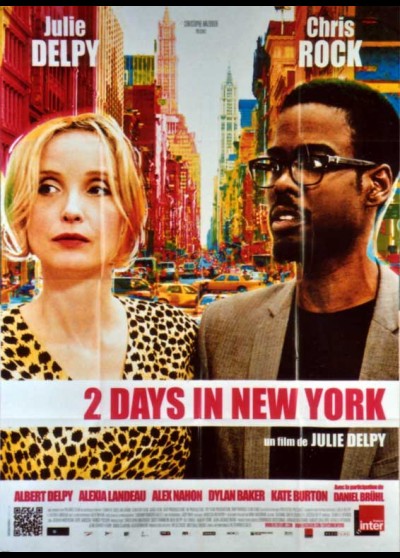TWO DAYS IN NEW YORK movie poster