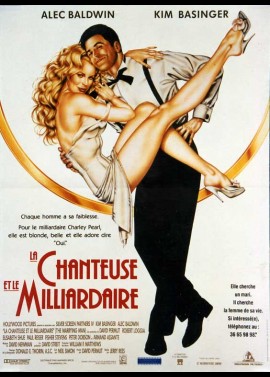 affiche du film CHANTEUSE ET LE MILLIARDAIRE (LA)