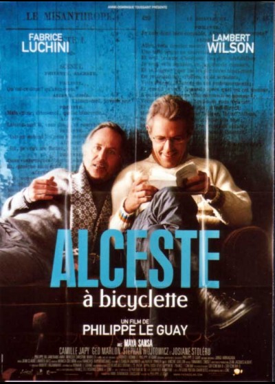 affiche du film ALCESTE A BICYCLETTE