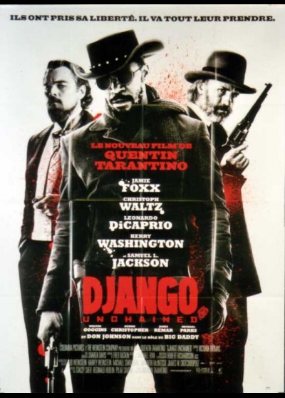 DJANGO UNCHAINED movie poster