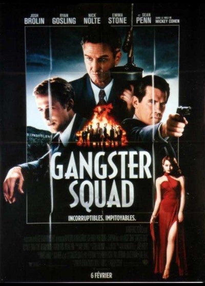 GANGSTER SQUAD movie poster
