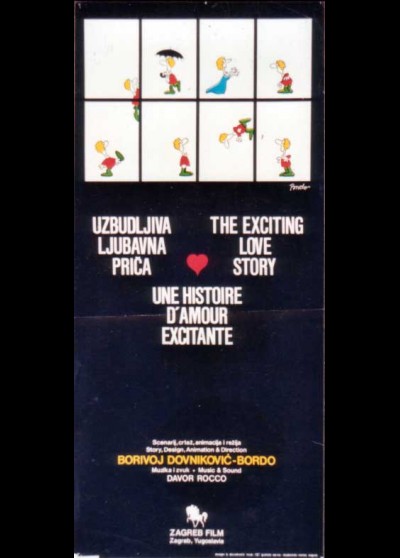 affiche du film UNE HISTOIRE D'AMOUR EXCITANTE / THE EXCITING LOVE STORY