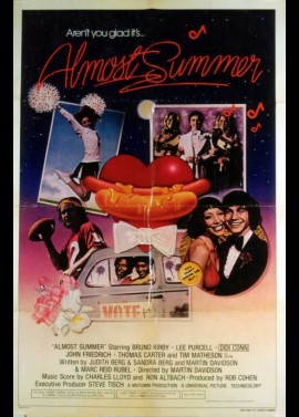 ALMOST SUMMER movie poster