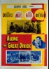 ALONG THE GREAT DIVIDE movie poster