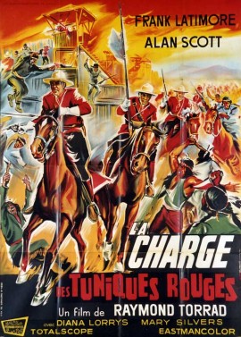 affiche du film CHARGE DES TUNIQUES ROUGES (LA)