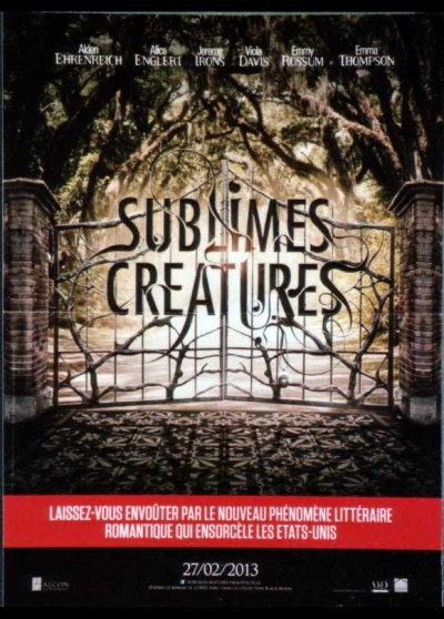 affiche du film SUBLIMES CREATURES