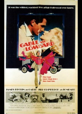 GABLE AND LOMBARD movie poster