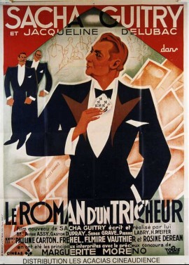 affiche du film ROMAN D'UN TRICHEUR (LE)