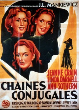 A LETTER TO THREE WIVES movie poster