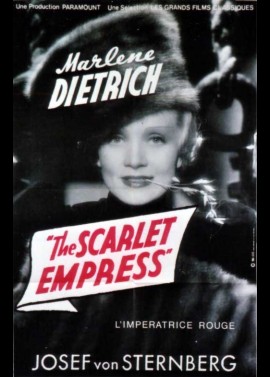 affiche du film IMPERATRICE ROUGE (L')