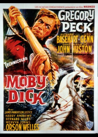 affiche du film MOBY DICK