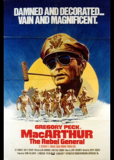 MACARTHUR THE REBEL GENERAL movie poster