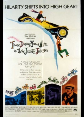 THOSE DARING YOUNG MEN IN THEIR JAUNTY JALOPIES movie poster