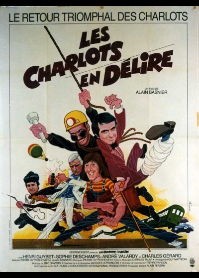 CHARLOTS EN DELIRE (LES) movie poster