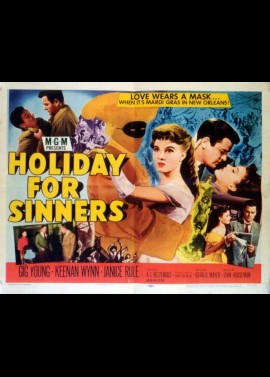 affiche du film HOLIDAY FOR SINNERS