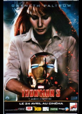 affiche du film IRON MAN 3