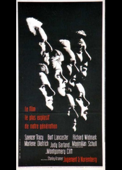 JUDGMENT AT NUREMBERG movie poster