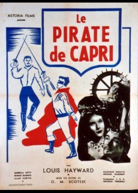 affiche du film PIRATE DE CAPRI (LE)