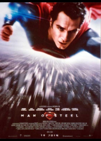 MAN OF STEEL / SUPERMAN movie poster