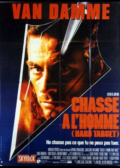 HARD TARGET movie poster