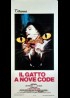 GATTO A NOVE CODE (IL) movie poster