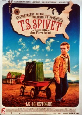 affiche du film EXTRAVAGANT VOYAGE DU JEUNE ET PRODIGIEUX T.S SPIVET (L')